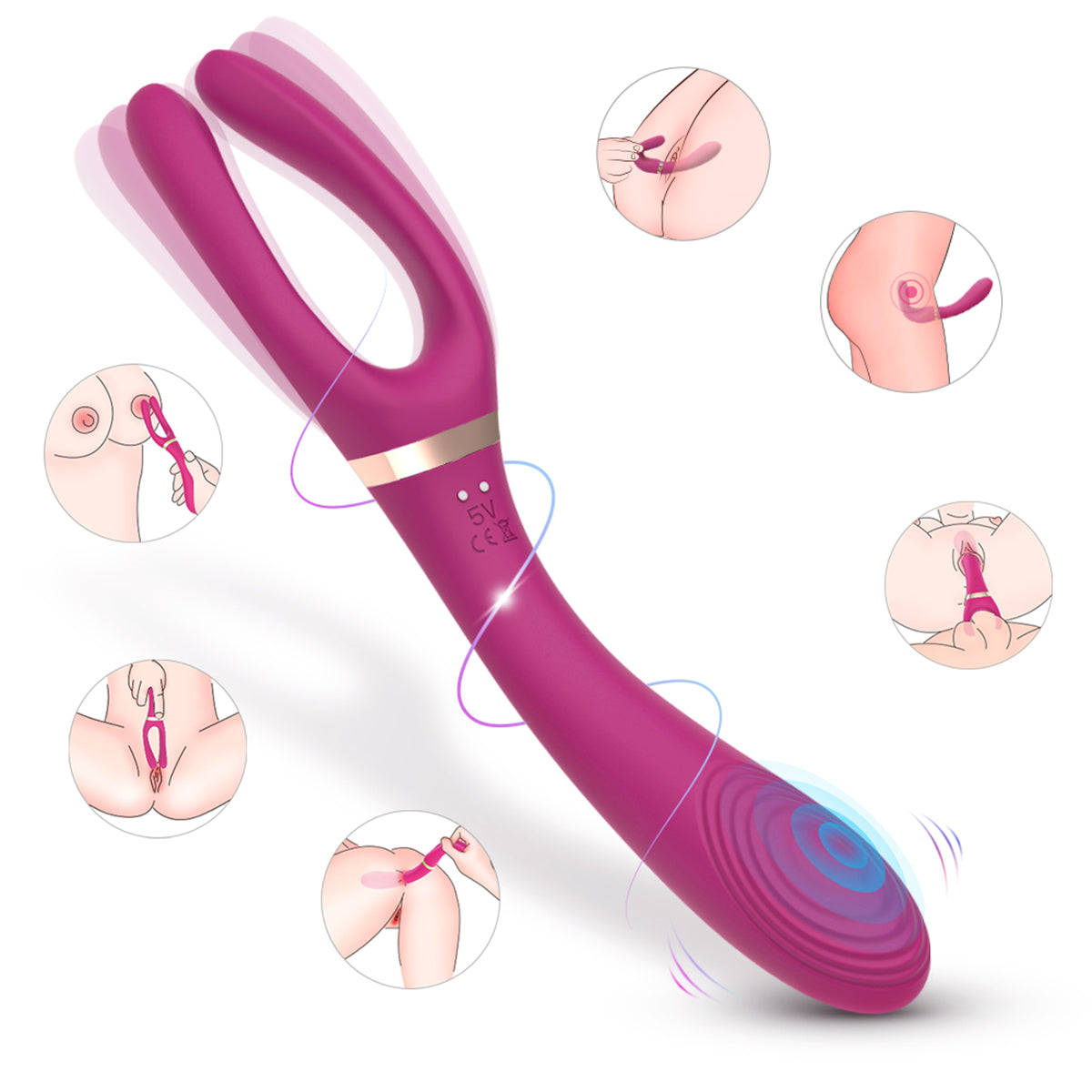 H004 Silicone Tongue Licking Sex Toy Vibrating Shaking Sucking Clitoris  Vibrator In Sex Products Women – Dollunion