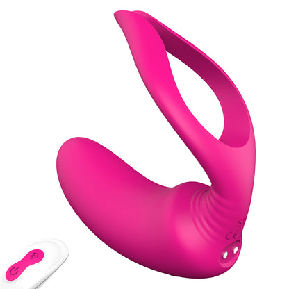 S144  remote control anal massage vibrator with stimulator of the clitoris penis g spot vibrator sex toy for female couples