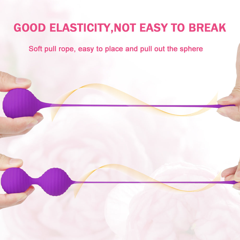 S155  High Quality  Kegel Ball Exercise Love Smart Balls For Woman Soft Silicone Sex Toy Kegel Ball