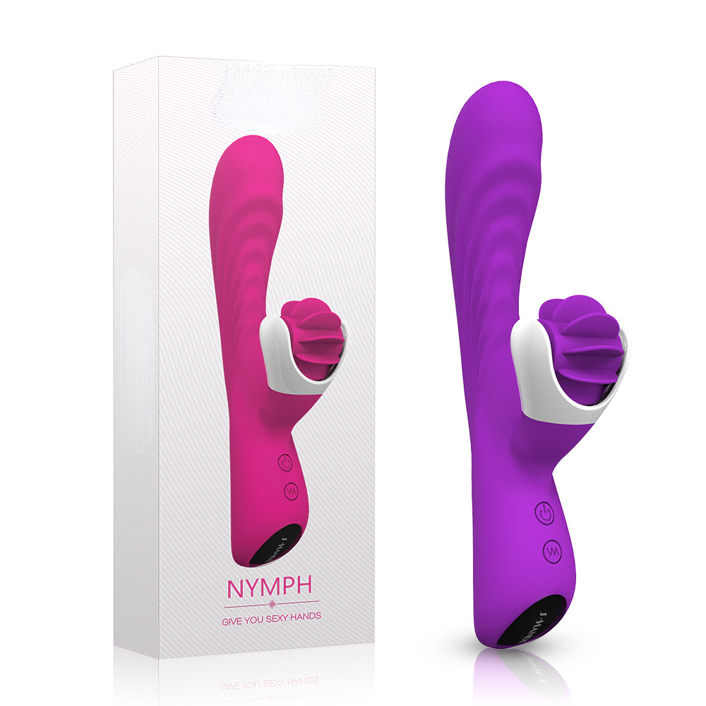 S076  new released heated girls masturbation tongue sex toy rabbit vibrator clitoral sucking vibrator customized factory