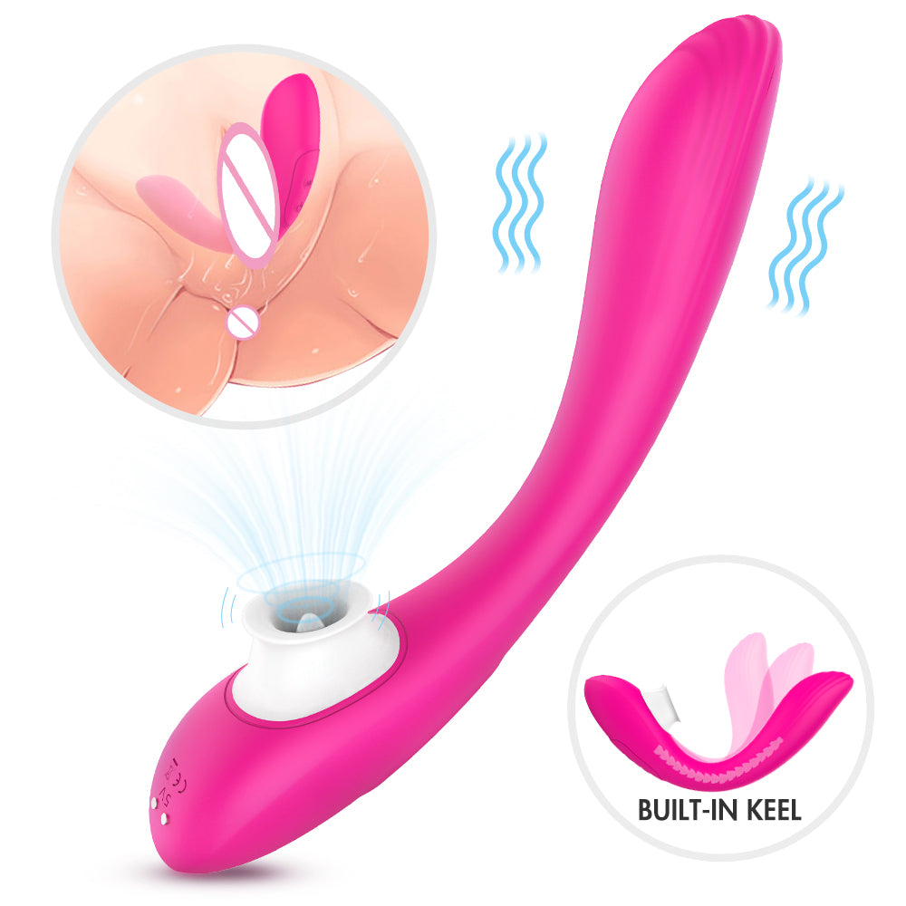 wireless personal tongue sucking vibrator clit remote control g spot women  sucking sex toy nipple clit sucker – Dollunion