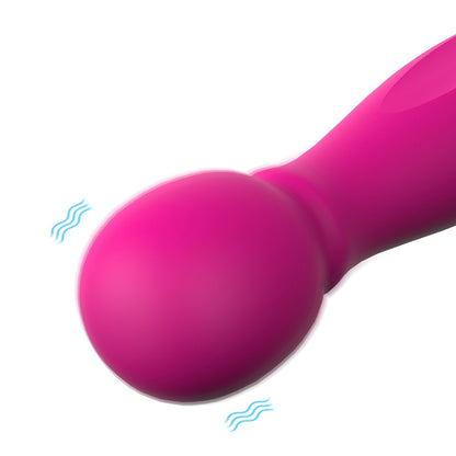 S001  Waterproof sex toy powerful women vibrator, wand massager and attachments for full body stimulation