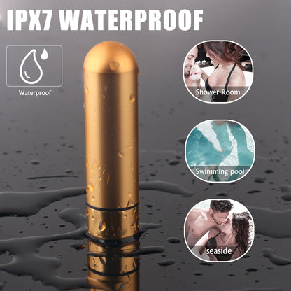 S102-3 waterproof rechargeable mini bullet vibrator sex toy for clitoris stimulation