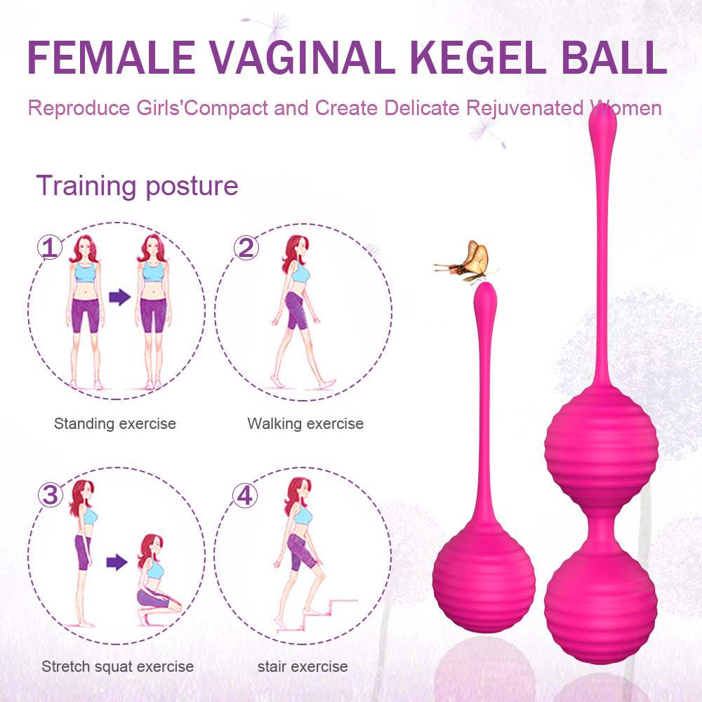 S155 Hot sell Sex Products smart balls set Woman pelvic floor Exerciser Medical Soft Silicone sex toy kegel Ben Wa balls