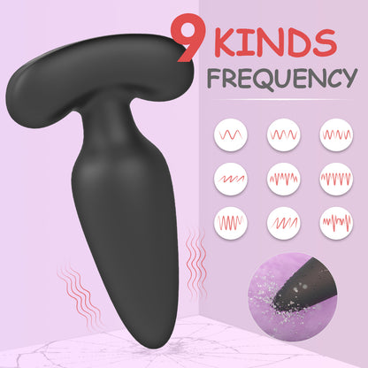 S275-2 soft silicone electro wearable anal plug vibrator remote sex toy women anal vagina vibrator male prostate massager