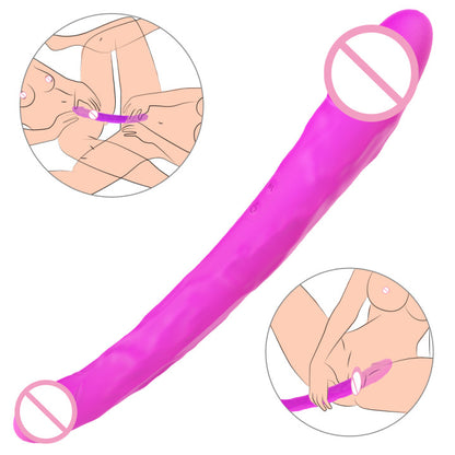 S221-2 wholesale remote control vibrating double big size dildos adult lesbian sex toys dildos for women huge realistic