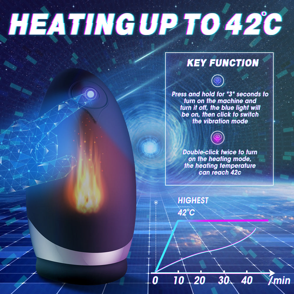 S329 New Arrival Automatic Heating male masturbator cup for men masturbating  – Dollunion