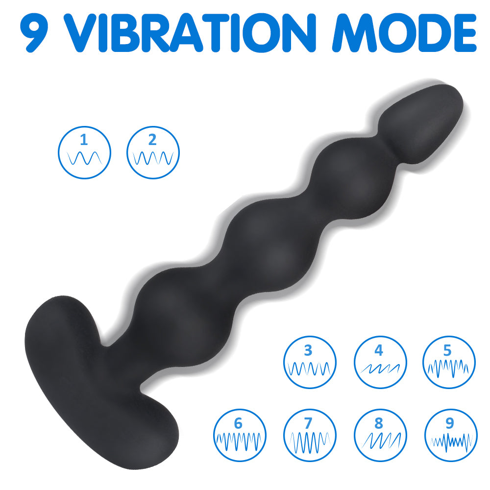 S276  long anal beads silicone g spot massager clitoris anal beads butt plug vibrator erotic prostate vibrator for women men