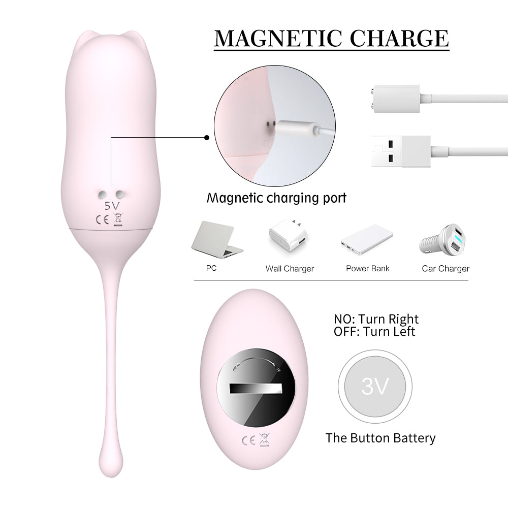 S080-2 Rolling  bola Smart Silicone Kegel Ball Vaginal Remote Control Ben Wa Kegel weights Balls For Women Vibrator