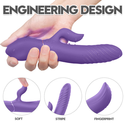 S142-2 silicone rabbit vibrator g spot clitoris stimulator female sex toys rabbit vibrator for woman vagina exercise