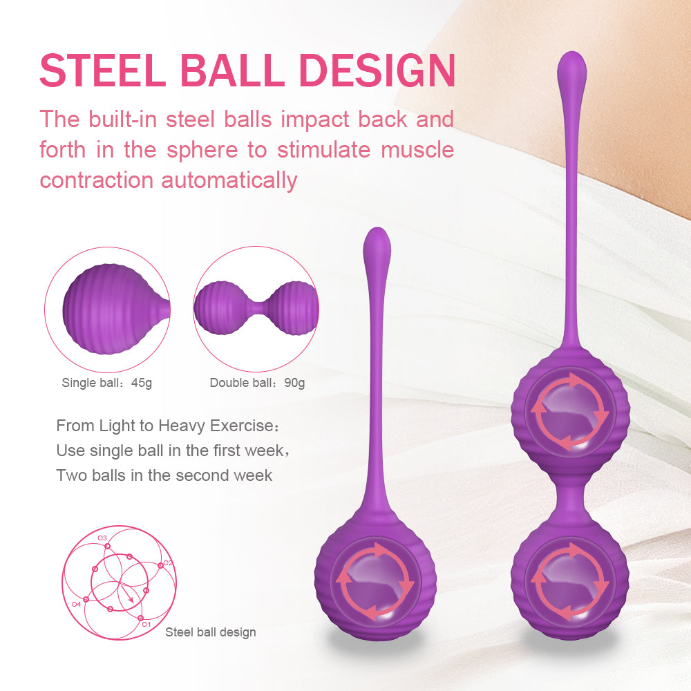 S155  High Quality  Kegel Ball Exercise Love Smart Balls For Woman Soft Silicone Sex Toy Kegel Ball