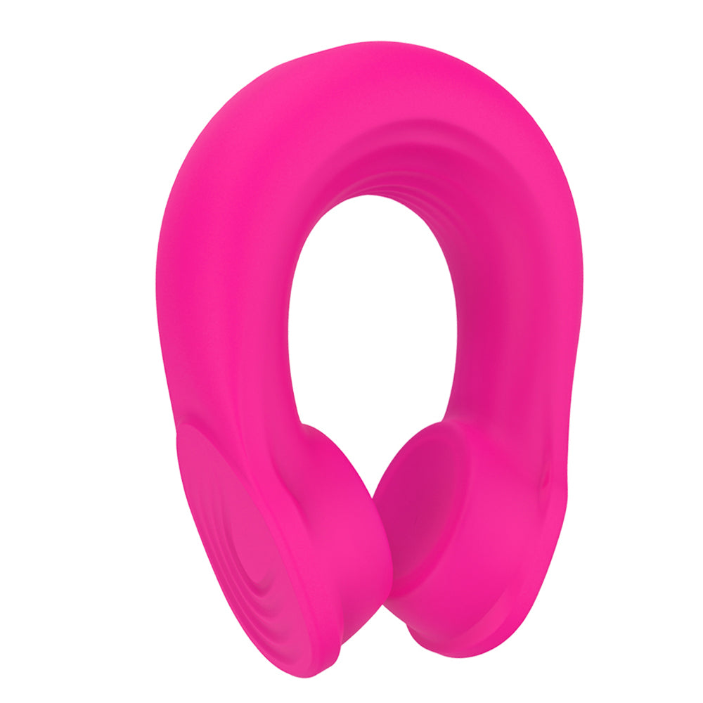 S265  Original factory Soft Silicone Rechargeable Rubber Penis Vibrating Cock Ring Vibrator