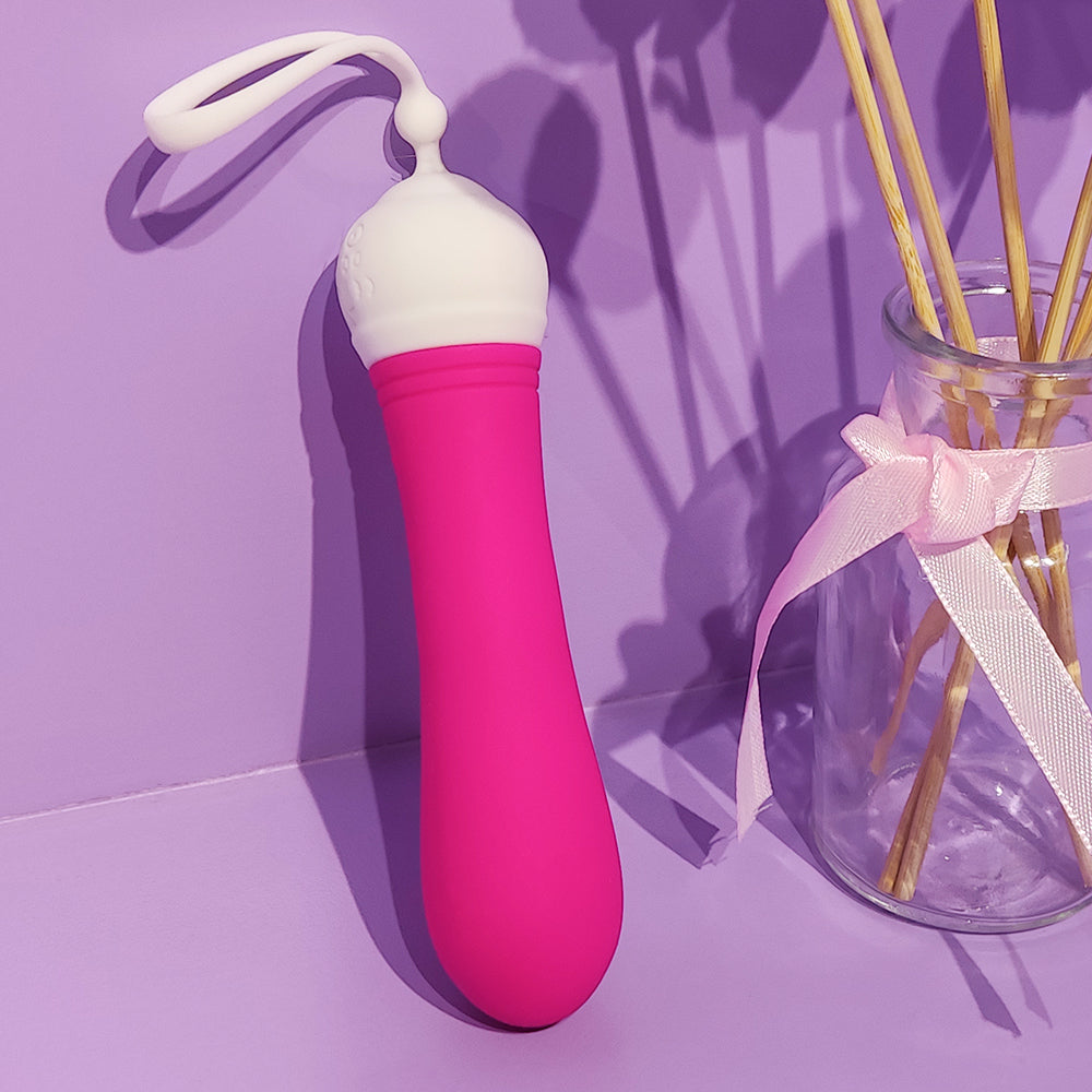 S127 electric female vagina massager vibrator machine women sex toys g spot  vibrators for ladies - Red