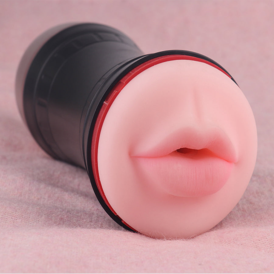 S177-3  Original factory soft silicone mouth sex toys for men masturbating vagina toys sex for men masturbating cup