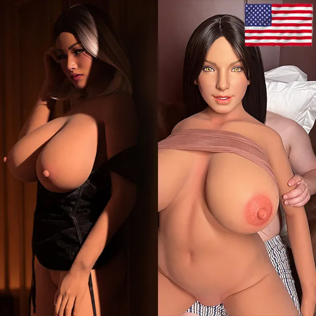 Climax 159cm Rae+Mouna Big Boobs Love Doll (2 silicone head)Realistic Oral, Movable Jaw)(US ONLY)