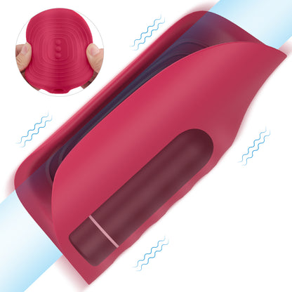 S246 silicone masturbation sleeve glans massage penis masturbator vibrator male masturbator sex toy sex machine for men