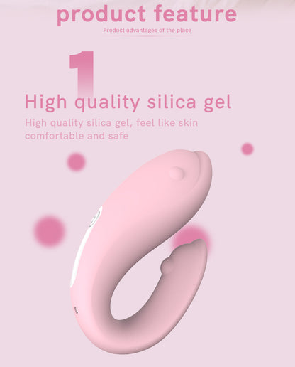 S071  remote control wireless U vibrator panty vibrator g spot clitoris stimulate sex toys for couples