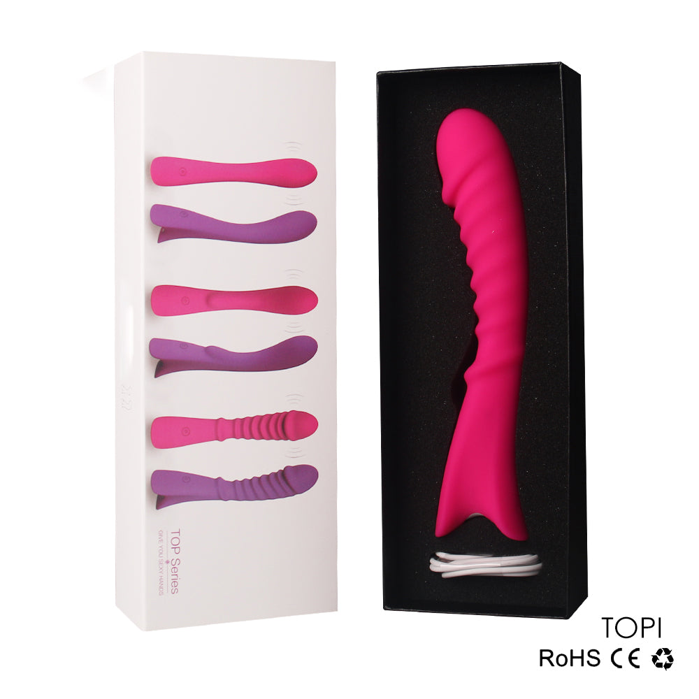 S025 Hot sale Silicone G Spot 9 Vibration modes Vibrating vibrator sex toy women adult