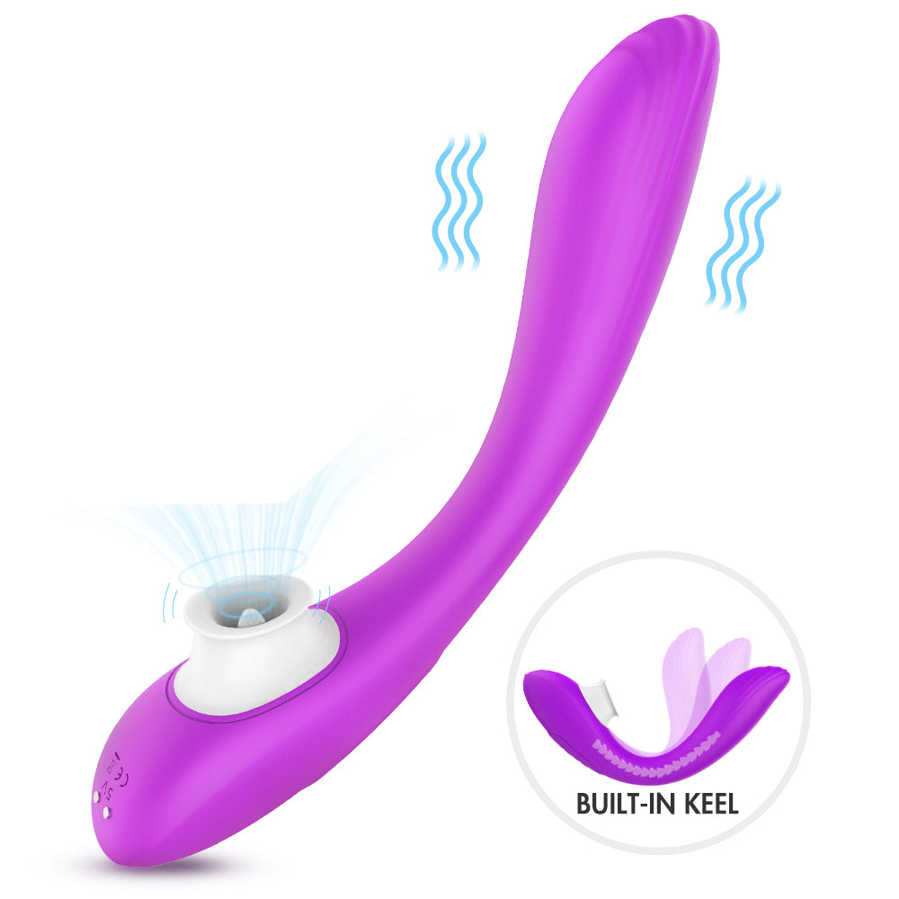 wireless personal tongue sucking vibrator clit remote control g spot women  sucking sex toy nipple clit sucker – Dollunion