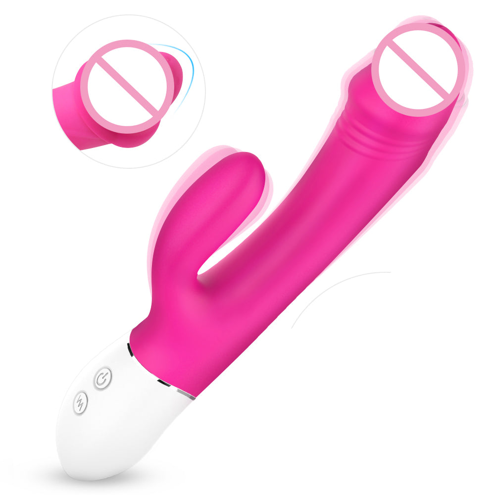 S214 Whosale Double motor g spot ciltioris anal realistic silicone sex toys male vibrating foreskin dildos vibrator for women