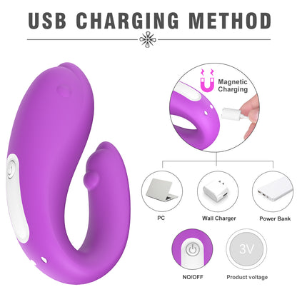 S071-2  remote control couples sex toys dolphin vibrator for women adult clitoris stimulate g spot vaginal vibrator wireless