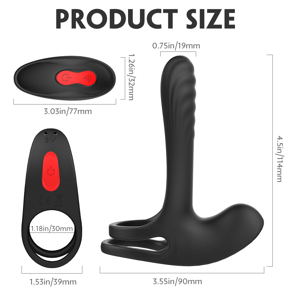 S251-2 Remote control Manufacturer New design prostata massager anal plug sex toys Anal for men