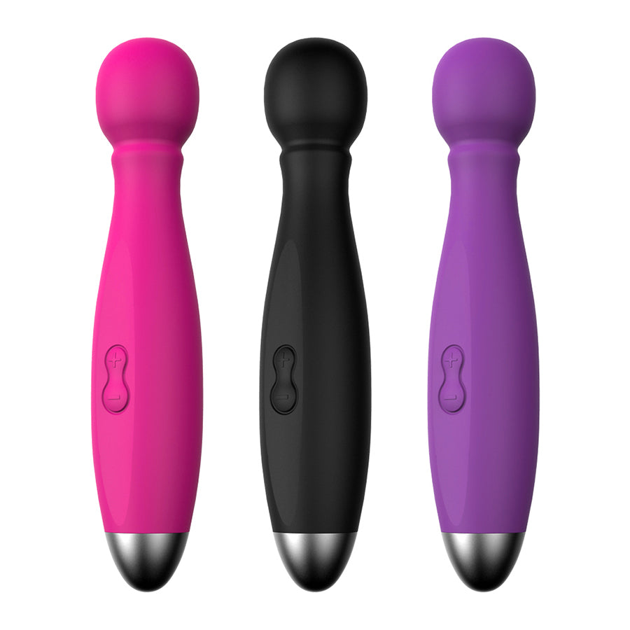 S001  Waterproof sex toy powerful women vibrator, wand massager and attachments for full body stimulation