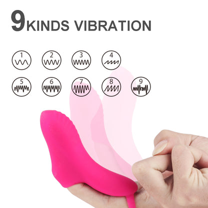 S116-2 remote control finger sleeve vibrator female masturbator g spot vagina finger vibrators for women clitoris stimulator