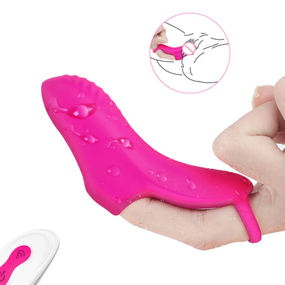 S116-2 remote control finger sleeve vibrator female masturbator g spot vagina finger vibrators for women clitoris stimulator