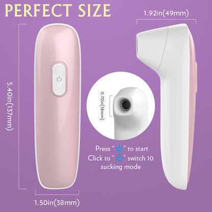 S201-2 10 Speed Clitoris Sucking vibrator for women Nipple Clit sucker stimulator famale toys