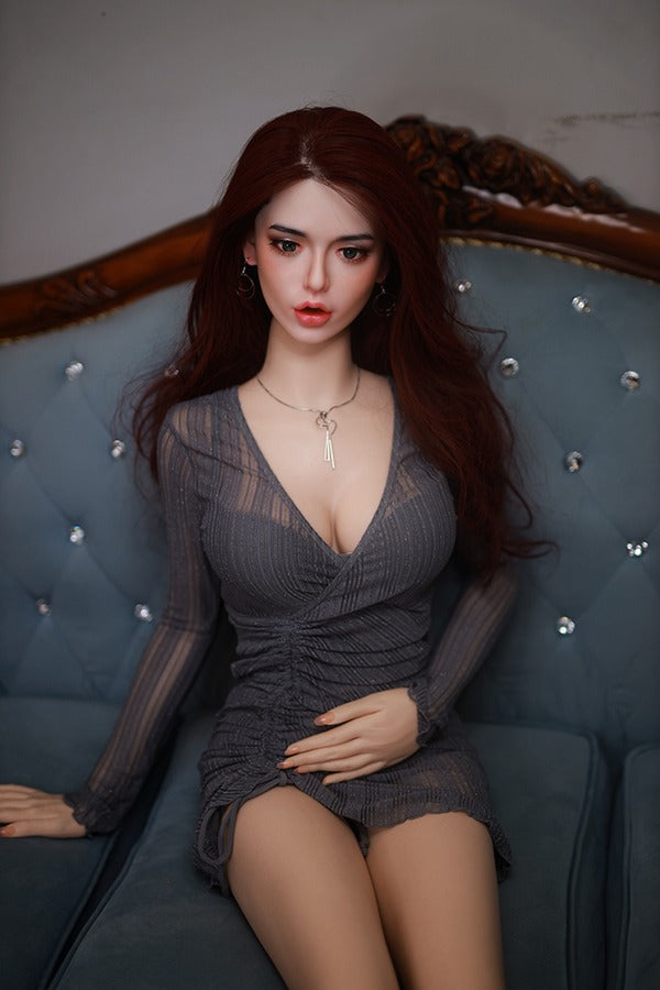 JYDOLL 165cm  Ila Life-Size Big Boobs Silicone Head Sex Doll Super Realistic Big Boobs Big Booty Sex Doll