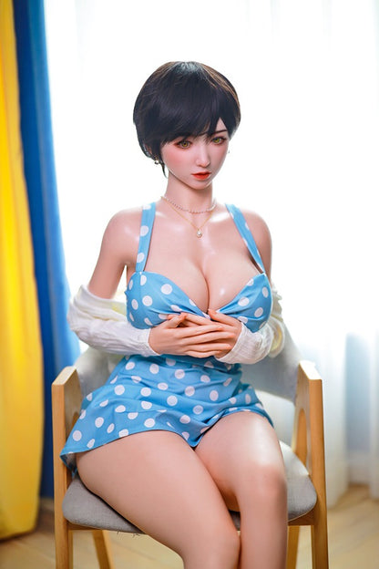 JYDOLL 157cm  Avah   Short Hair  Sex Doll Amazing Realistic Sex Doll