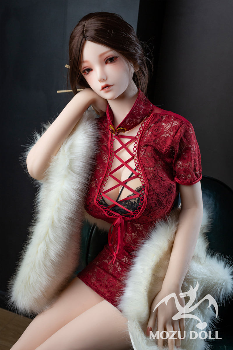 163cm MOZU Doll Hongye Cheongsam Sexy Lady Big Breast Sexy Doll Avatar Sex Doll Silicon Sex Doll