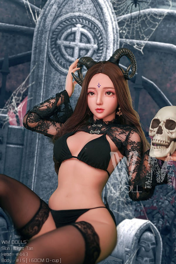 WMDOLL 160cm  Charley  Sexy Mysterious Busty Dark Anime Sex Doll