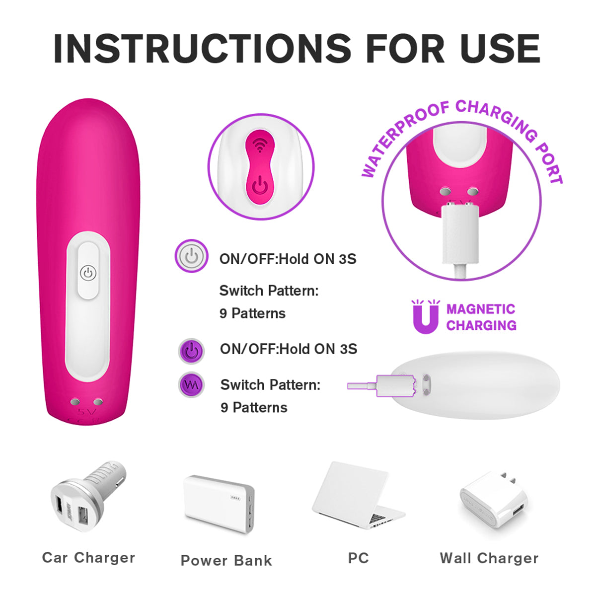 S130-2 Silicone wholesale oral sexual clit remote control g spot vibrator rechargeable women couple vibrator sex toy couples