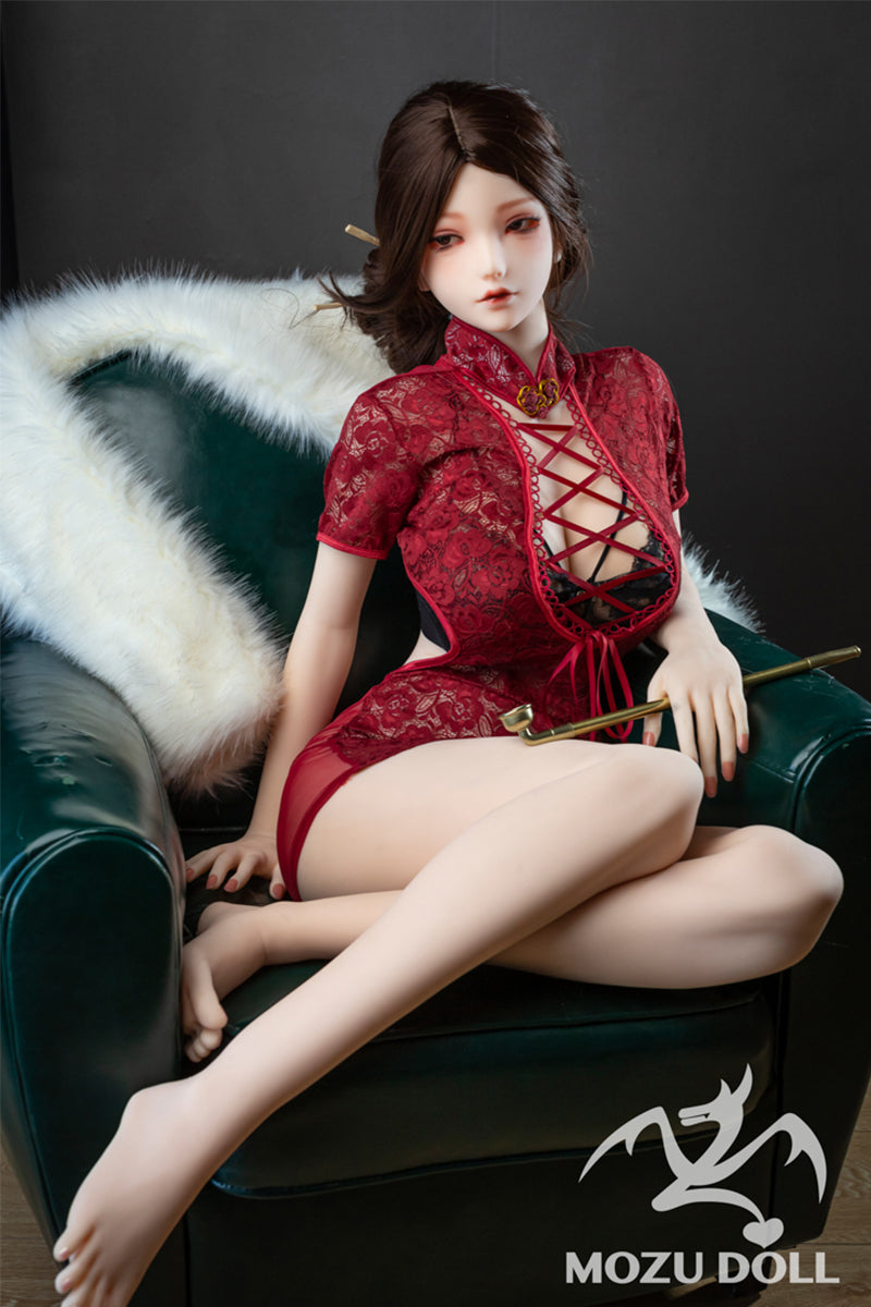 163cm MOZU Doll Hongye Cheongsam Sexy Lady Big Breast Sexy Doll Avatar Sex Doll Silicon Sex Doll