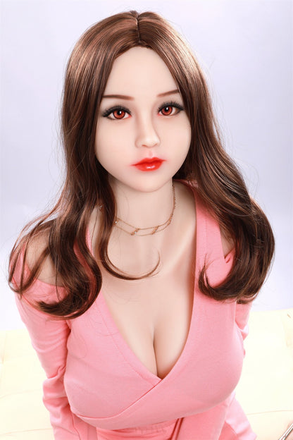 Dollunion TPE | 165cm Canace Big Breast  Pink Girl Sex Doll Super Model Full Size Real Skeleton Solid Sex Doll Tpe exotic sex dolls