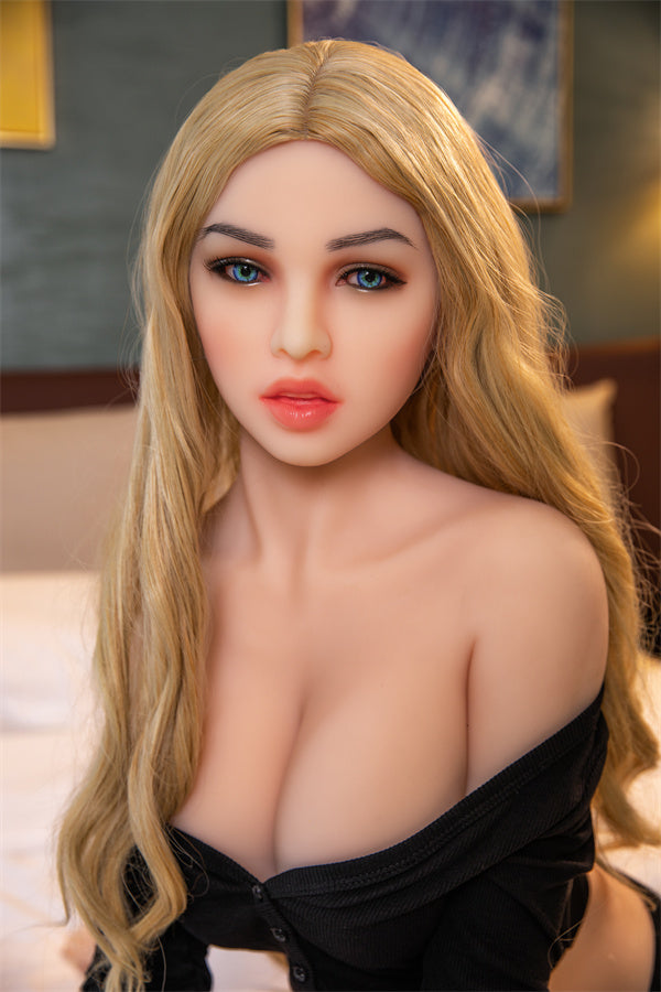 166cm Elsie Big Tits Sex Doll Lifelike Blonde Big Boobs Sex Doll