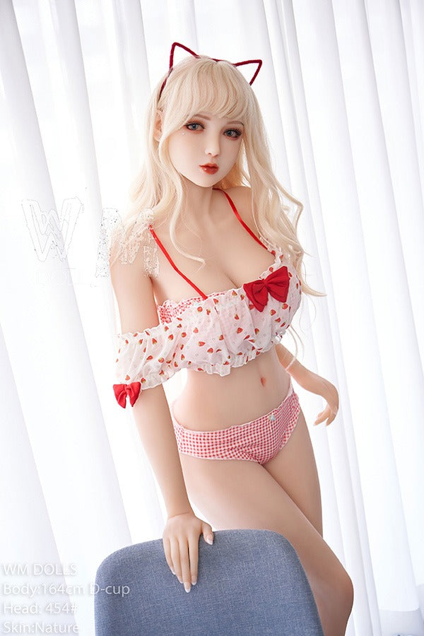 WMDOLL 164cm Jazlyn  High Quality Sex Dolls Fair-skinned Blonde Sex Doll