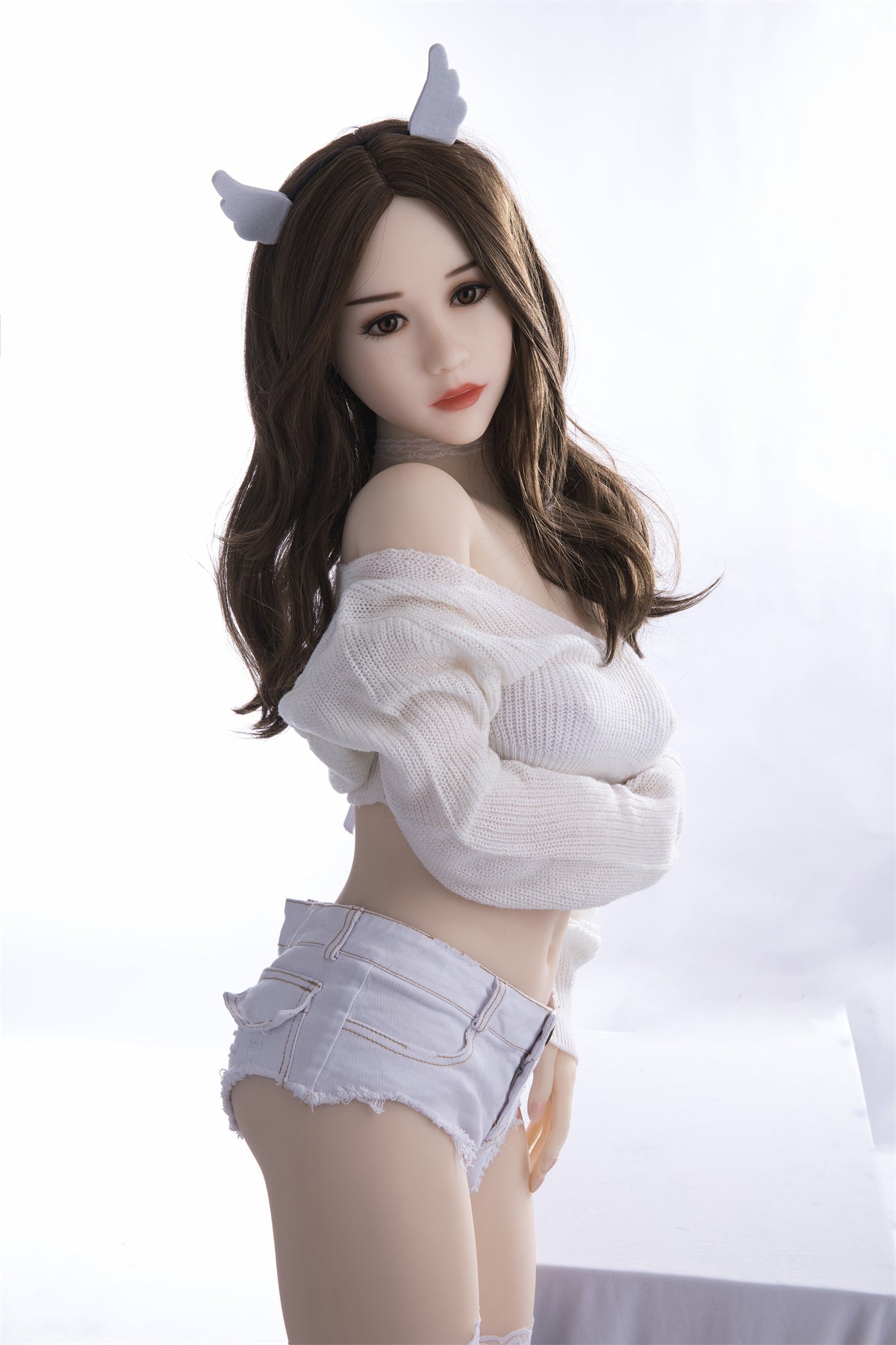 US WAREHOUSE  158cm Medium Breast Sex Doll Young Girl Doll For Sale