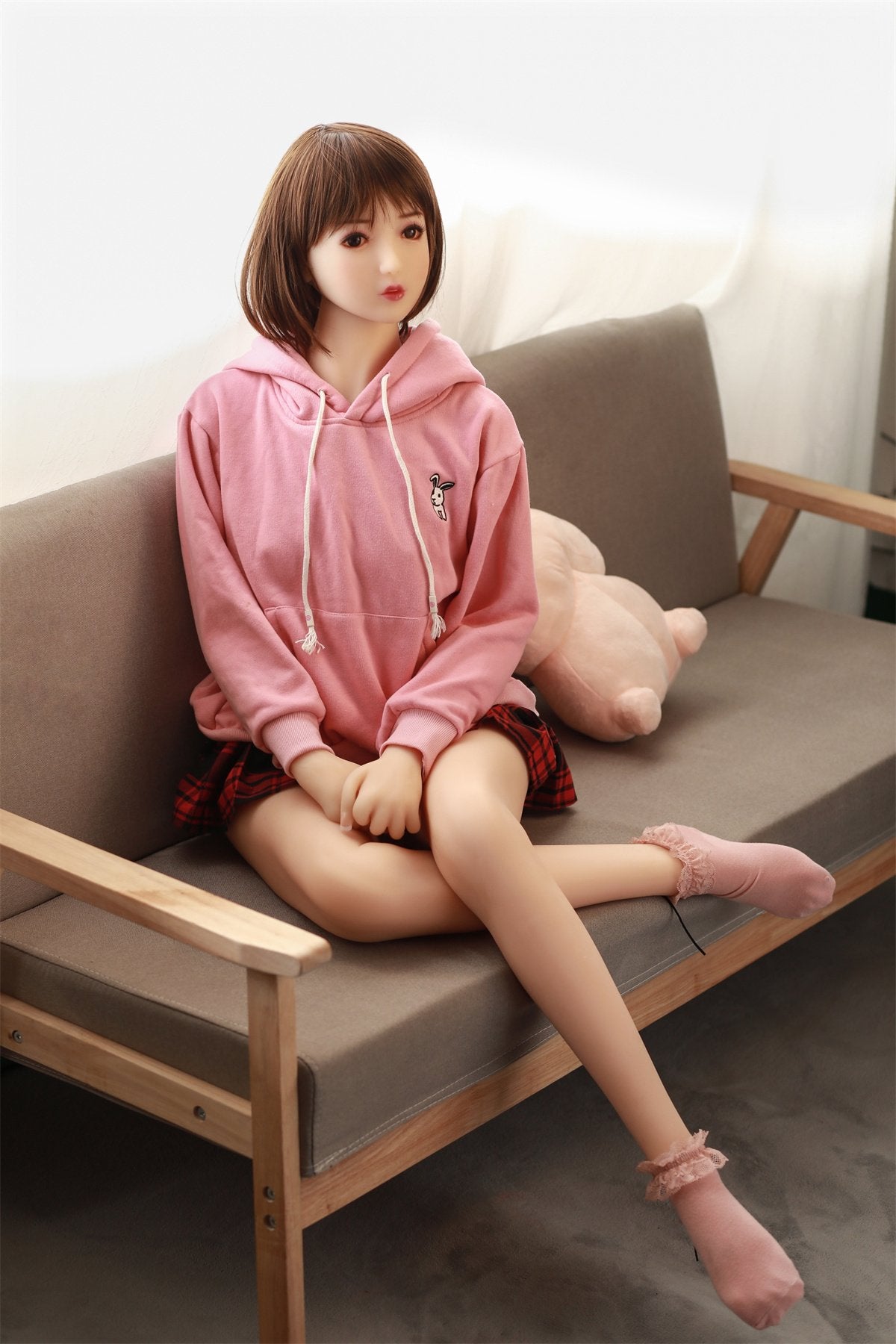 Dollunion TPE | 155cm Irisa Flat Chest AA Breast Anime Loli Realistic Lift Size Adult Toy Real Doll Sex For Boy adult