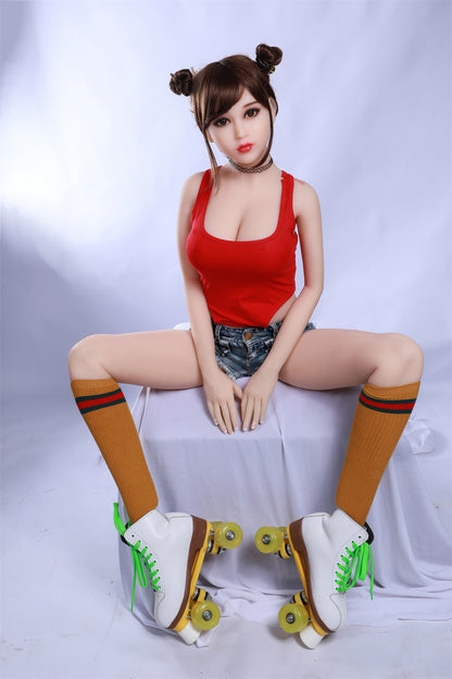 158cm Crystal Big Breast Adult Big Ass Young Sex Doll para hombres muñecas sex hottest sex dolls tamaño real sex doll