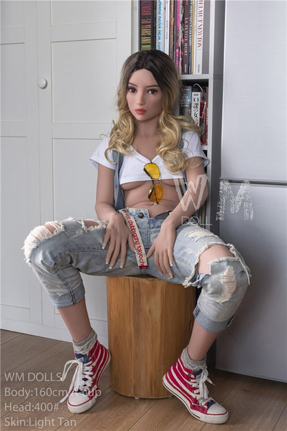 WMDOLL 160cm Molly  Real Life Full Size  Small Tits Big Ass Blonde Sex Doll