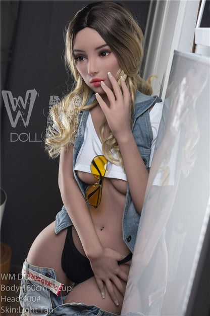 WMDOLL 160cm Molly  Real Life Full Size  Small Tits Big Ass Blonde Sex Doll