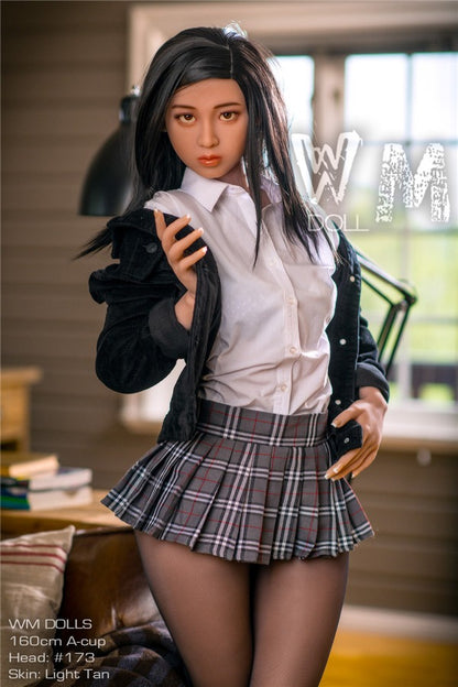 WMDOLL 160cm Maeve  Lifelike Lifesize  Small Breast  Sex Doll A Cup Beautiful Sex Doll