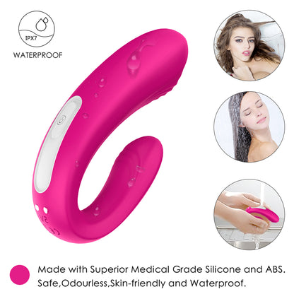 S130-2 Silicone wholesale oral sexual clit remote control g spot vibrator rechargeable women couple vibrator sex toy couples