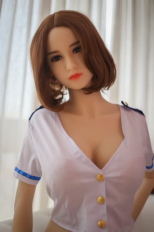 WMDOLL 165cm Robin Real Life Cosplay Short Hair Stewardess Sexy Female Sex Doll