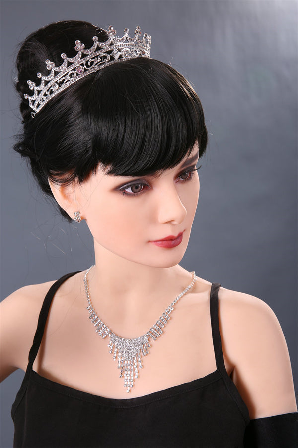 QITA 168cm Emelia Lifelike Life-Size Mature  Sexy Audrey Hepburn Sex Doll